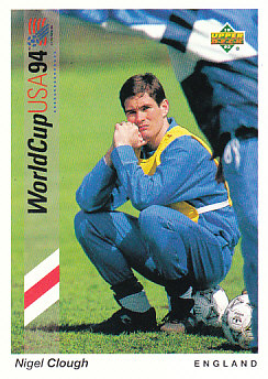 Nigel Clough England Upper Deck World Cup 1994 Preview Eng/Ger #159